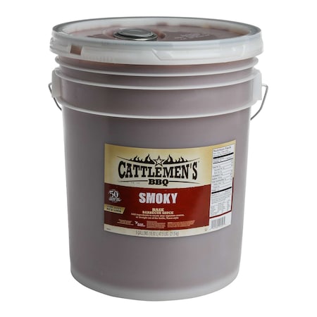 Cattlemens Master's Reserve Texas Smokey BBQ Sauce 5 gal. 05326